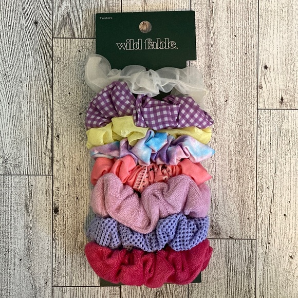 Wild Fable Target Hair Ties Ponytail Holders Twisters 8 Pack - Picture 1 of 6